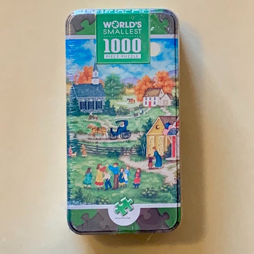 Worlds Smallest 1000 Piece Jigsaw Puzzle New